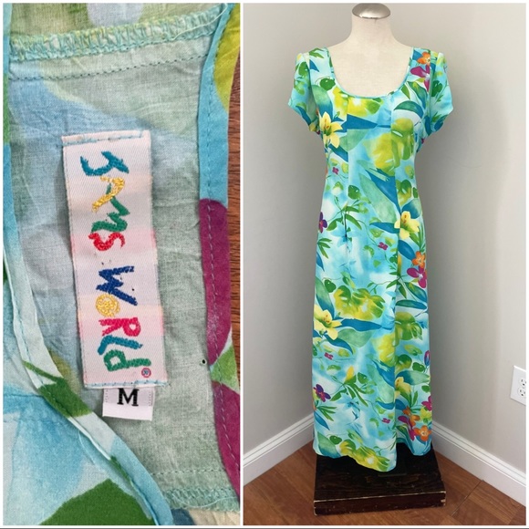 Jams World Dresses Vintage Jams World Maxi Dress Poshmark